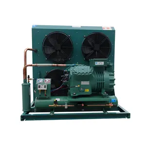 Unidade de condensação de câmara fria 5hp 380V Unidade de condensação de refrigeração fornecida pela CE Compressor refrigerado a ar China 500 2024