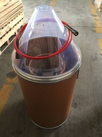 Tutup Wadah 510mm dengan Sambungan untuk Drum Kawat Las Kemasan 250 Kg