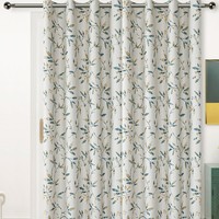 Pour Amazon Cross-Border Temu Xiyin se spécialise dans les rideaux finis de conception de vigne colorée Style pastoral pour salon chambre