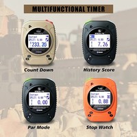 Stopwatch Timer Tembak Digital Genggam Kronograf Stopwatch dengan Lampu Latar Otomatis untuk Olahraga Menembak Senjata Api