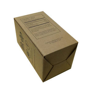 Boîtes d'emballage pliables en papier kraft brun à bas <span class=keywords><strong>prix</strong></span> en gros Boîte <span class=keywords><strong>de</strong></span> réveil Boîtes à ampoules LED avec fenêtre - Product Image 3