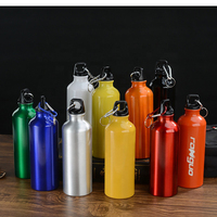 Ranguo Promosyon Hafif Dayanıklı Serigrafi Baskılı Özel Logolu 500ml Çevre Dostu Gıda Sınıfı BPA İçermeyen Metal Spor Vakumlu Matara