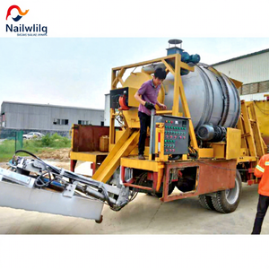 Mélangeur d'asphalte portable, production de recyclage à chaud d'asphalte, véhicule de réparation de chaussée - Product Image 3