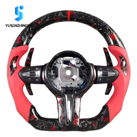 Volant en fibre de carbone forgé sur mesure pour BMW F30 E92 F20 F10 F36 E91 E87 E90 E82 F25 E53 E92 F01 F32 F33 F16 F22 F15 E87 F11