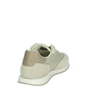 Sneakers in tela beige traspiranti con lacci Calvin Klein da uomo, alla moda - Product Image 2