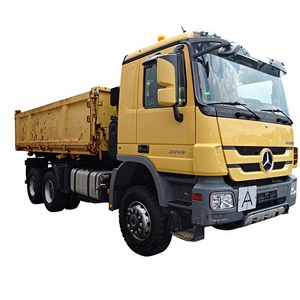 รถบรรทุก ACTROS 3346 MP3 6*6 สีเหลือง ปี 2012 รถดัมพ์ 6x4 รถบรรทุกหนัก สำหรับขนส่งสินค้า เครื่องยนต์ดีเซล เกียร์ธรรมดา - Product Image 1