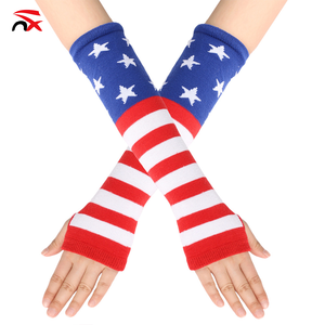 <strong>2026</strong> <strong>New</strong> Fashion Custom France Country Flag Pattern Long Arm Glove Sleeves Warmers Fingerless Knit Sleeves <strong>for</strong> <strong>Promotion</strong> Gift - Product Image 5