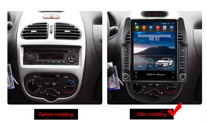 Autoradio GPS Android 13 IPS DSP 8+128 Go pour Peugeot <span class=keywords><strong>206</strong></span> 2001 - <span class=keywords><strong>2008</strong></span>, autoradio intégré, lecteur de carte TF, récepteur audio musical - Product Image 6