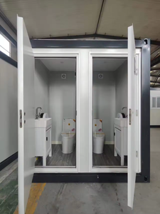 Ready to Ship Australian Standard Custom Double Separate Portable Bathroom Toilet - Product Image 5