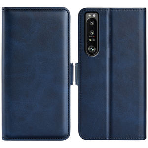 <span class=keywords><strong>2022</strong></span> nouvelle coque de téléphone pour <span class=keywords><strong>Sony</strong></span> <span class=keywords><strong>Xperia</strong></span> 1 IV portefeuille à Double boucle Style Folio Flip étui en cuir avec support et fonction de fentes pour cartes - Product Image 3