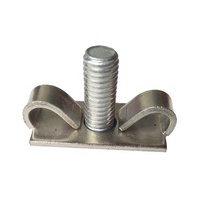 EU Standard 40 Profile Elastic Fastener Steel Elastic Connector with Hex Screw Zinc Plated Finish
