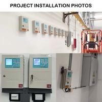 Controlador de Alarma de Gas CAATM CA-2100E de 128 Canales con Pantalla LCD y Bus RS485, Panel de Control de Detección de Gas