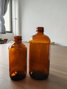 Gói Biểu Tượng Tùy Chỉnh Lạnh Brew Chai <span class=keywords><strong>350Ml</strong></span> 500Ml Thủy Tinh Màu Đen Lọ Vít Mũ Màn Hình Phẳng In Ấn Cho Năng Lượng Đồ Uống Cà Phê Nước Trái cây - Product Image 4