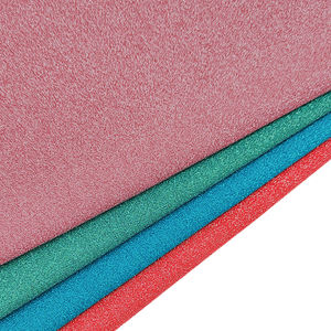 Tissu uni teint en filature, maille métallique extensible, 95 % polyester 5 % élasthanne, tissu tricoté métallique pour <span class=keywords><strong>vêtements</strong></span> - Product Image 6