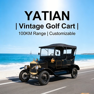 Carrito de Golf Vintage de 5 Plazas para Resort y Hotel |   Autobús Turístico Clásico Retro de Fábrica OEM en Venta - Product Image 1
