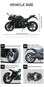 Minimotos/Pocketbikes, Motos de Cross, Motos Deportivas, Ciclomotores, Scooters de Gasolina, Motocross de 50cc/49cc - Product Image 1
