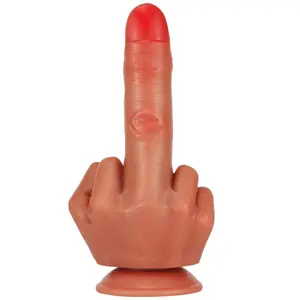 Flüssiges Silikon starke Absaugung Künstliche Hand dildos Sexspielzeug realistische Finger dildos Anal stimulatoren Famale Dildos Sexspielzeug