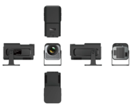 Projecteur HY320 MINI Android 11.0, projecteur pratique avec mise en miroir d'écran, projecteur LED, 300 ANSI, 720P, WIFI, Smart TV HD 1080P