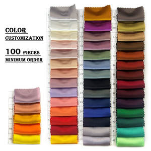 Váy liền thân mùa xuân hè thời trang màu trơn thanh lịch cao cấp chất liệu <span class=keywords><strong>satin</strong></span> dài ngang đùi kiểu dáng chữ A bán buôn - Product Image 2