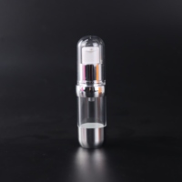 10ml 15ml 20ml 30ml Bouteille de pompe airless en plastique UV avec bouchon AS