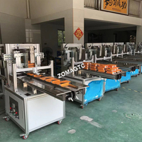 Machine semi-automatique de collage et de scellage de boîtes à colle thermofusible pour biscuits, snacks, jouets, cadeaux et boîtes en papier
