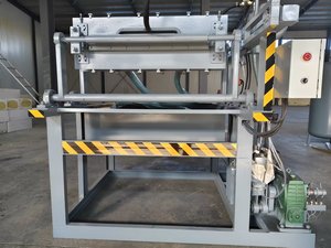 <span class=keywords><strong>Nouvelle</strong></span> idée de petite entreprise : Machine à plateaux à œufs en pâte monoface avec PLC et pompe, trois moules, 1000 pièces/heure - Product Image 2