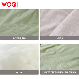 Saco de Dormir Rectangular Ligero de Poliéster Transpirable Woqi para Exteriores, Saco de Dormir Tipo Sobre para Adultos con Bolsa de Almacenamiento - Product Image 4