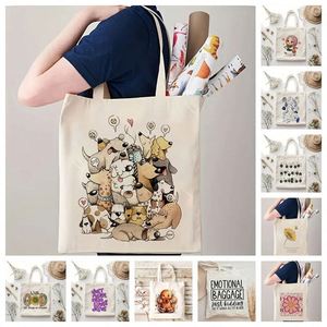 Sac fourre-tout personnalisable Imaiwill style vintage avec impression par transfert thermique, design tendance à porter à l'épaule pour les voyages - Product Image 2