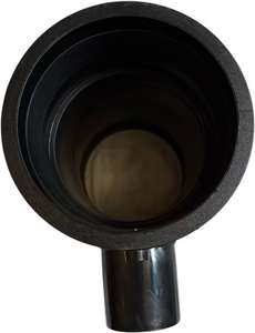 אביזרי אלקטרופיוז'ן שחורים PN16 PE100/80 	 רדוקטור DN140*75 140 מ\\\"מ-75 מ\\\"מ 	 אביזרי צנרת מפלסטיק - Product Image 3