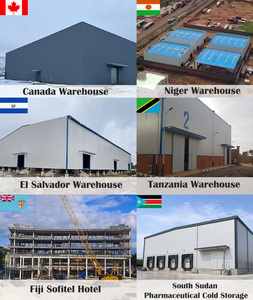 Entrepôt en structure métallique pour batteries au lithium, ignifuge, pour énergie nouvelle, atelier de stockage industriel préfabriqué, bâtiment métallique - Product Image 6