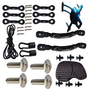 Kit de accesorios para kayak HDL, plástico, acero inoxidable, aleación de aluminio, portátil, para deportes acuáticos, lagos, ríos - Product Image 1