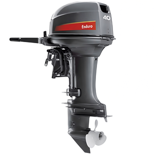 Motor fueraborda de gasolina de alto rendimiento de 20 HP y 2 tiempos, ligero, con eje corto/largo para embarcaciones de pesca rápidas - Product Image 4