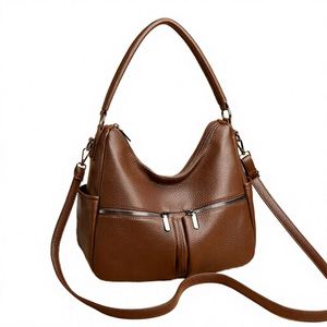 Sacs à main de luxe pour femmes de haute qualité, sacs à bandoulière classiques en cuir PU tressé de marque de créateur - Product Image 3
