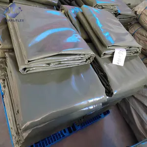 Lona PVC 650 Gramm Schwerlast Regenteller Abdeckung wasserdichte PVC-Lagerplatte Außenabdeckung