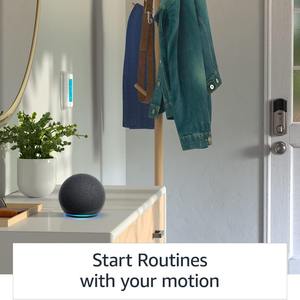 Altavoz Inteligente con Voz <span class=keywords><strong>Alexa</strong></span> de <span class=keywords><strong>5</strong></span>.ª Generación para <span class=keywords><strong>Echo</strong></span> <span class=keywords><strong>Dot</strong></span> <span class=keywords><strong>5</strong></span>.ª Generación, Compatible con Aplicaciones de Altavoces Inteligentes, Diseño de Plástico - Product Image 4