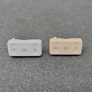 Couvercle d'interrupteur de plafonnier Vw, bouton de commande de plafonnier en plastique gris beige pour Passat Sagitar Magotan Tiguan Superb Cc Golf - Product Image 1