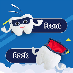 U457 Cute Customizable Embroidered <strong>Tooth</strong> <strong>Fairy</strong> Doll <strong>Pillow</strong> with Pocket Birthday Gifts for Girls and Boys Dental <strong>Tooth</strong> Toy - Product Image 2