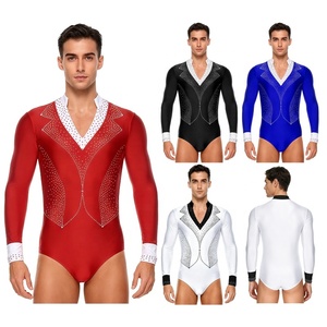 Fabricante de Ropa de Danza de Alta Calidad para Hombre, Traje de Patinaje Artístico, Leotardo, Mono, Ballet, Baile de Graduación, Baile de Salón, Ropa de Danza Latina - Product Image 1