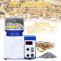 Polisseuse centrifuge magnétique multifonctionnelle 3-en-1 pour bijoux 110V/220V 750W, pour polissage à sec et humide