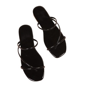Sandalias de Verano 2026, Nuevas, Minimalistas, de Punta Cuadrada, Tacón Bajo, Casuales, para Mujer - Product Image 5