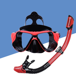 <strong>Children</strong> Nearsighted Silicone Snorkeling Mask <strong>Set</strong> Tempered Glass Lenses Waterproof Anti-Drowning Features Full-Dry Breathing - Product Image 5