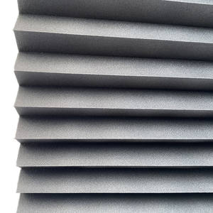 Venta directa de poliéster anti-UV recubierto con tela plisada almidonada para pantalla frontal de coche - Product Image 6