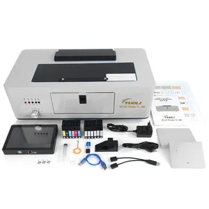 TUOLI TL108 Smart 3D Embossed UV Inkjet Printer Machine For Phone /Pad Back Skin Sticker Design