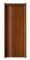 Porte de chambre intérieure moderne en WPC, design actuel du fabricant, porte de chambre intérieure moderne, design de porte en bois moderne
