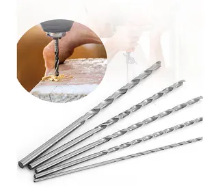 drill bits BMA-112 tips manufacturers Extra Long Hss Twist Drill Bits for Woodworking Jewelry Watch Hobby Hand Tool