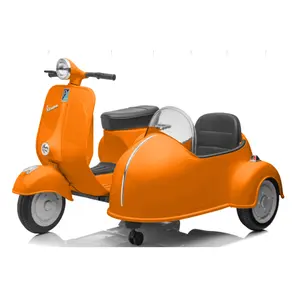 VESPA 2023 VL1T (150) con licencia para niños, motocicleta eléctrica grande con Sidecar, novedad de 1955