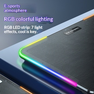 Base de refroidissement pour ordinateur portable Core Ice Zun RGB Série Compétition A9R en ABS, fabriquée en Chine, pour jeux, colorée - Product Image 4
