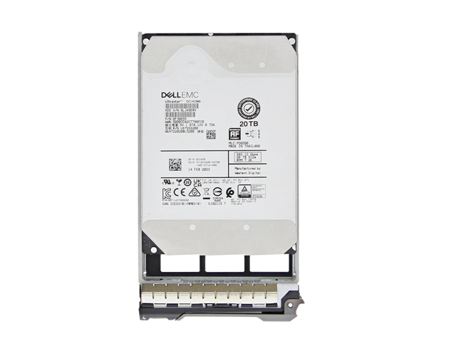 20TB 7.2K RPM SAS 12Gb/s 3.5" Internal Metal New Enterprise HDD for Edge Servers High Capacity Data Center