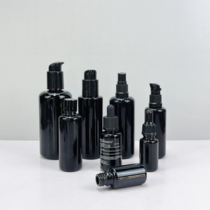 Impresión de Etiquetas Personalizadas con Serigrafía, Botella de Vidrio Violeta Oscuro UV de 30 ml, 50 ml, 100 ml para Cosméticos, Aceite Corporal, Aceite para el Cabello - Product Image 6