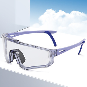 Youth Sports Sunglasses Photochromic UV400 Full Rim Adjustable Strap Cycling Running Windproof Outdoor <b>Eyewear</b> 7009 - Product Image 1
